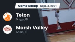Recap: Teton  vs. Marsh Valley  2021