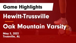 Hewitt-Trussville  vs Oak Mountain Varsity Game Highlights - May 3, 2022