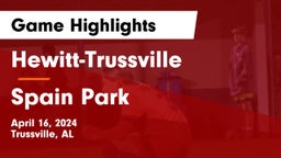 Hewitt-Trussville  vs Spain Park  Game Highlights - April 16, 2024