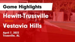 Hewitt-Trussville  vs Vestavia Hills  Game Highlights - April 7, 2022