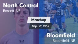 Matchup: North Central vs. Bloomfield  2016