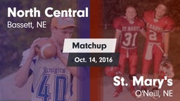 Matchup: North Central vs. St. Mary's  2016