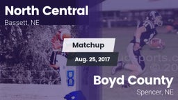 Matchup: North Central vs. Boyd County 2017