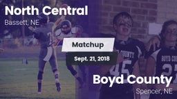 Matchup: North Central vs. Boyd County 2018