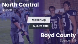 Matchup: North Central vs. Boyd County 2019