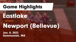 Eastlake  vs Newport  (Bellevue) Game Highlights - Jan. 8, 2022