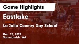 Eastlake  vs La Jolla Country Day School Game Highlights - Dec. 28, 2023