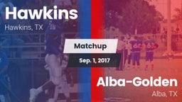 Matchup: Hawkins vs. Alba-Golden  2017
