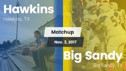 Matchup: Hawkins vs. Big Sandy  2017