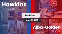 Matchup: Hawkins vs. Alba-Golden  2018