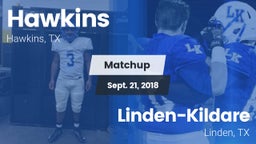 Matchup: Hawkins vs. Linden-Kildare  2018