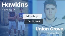 Matchup: Hawkins vs. Union Grove  2018