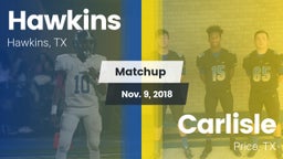 Matchup: Hawkins vs. Carlisle  2018