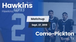 Matchup: Hawkins vs. Como-Pickton  2019