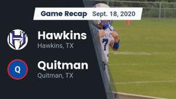 Recap: Hawkins  vs. Quitman  2020