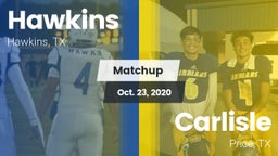 Matchup: Hawkins vs. Carlisle  2020