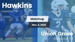 Matchup: Hawkins vs. Union Grove  2020