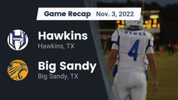 Recap: Hawkins  vs. Big Sandy  2022