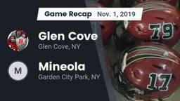 Recap: Glen Cove  vs. Mineola 2019