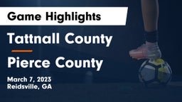 Tattnall County  vs Pierce County  Game Highlights - March 7, 2023