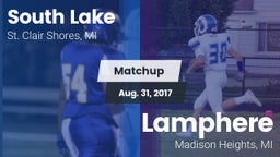 Matchup: South Lake vs. Lamphere  2017
