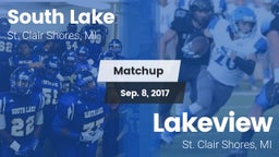 Matchup: South Lake vs. Lakeview  2017
