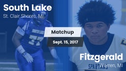 Matchup: South Lake vs. Fitzgerald  2017