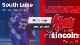 Matchup: South Lake vs. Lincoln  2017