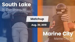 Matchup: South Lake vs. Marine City  2018