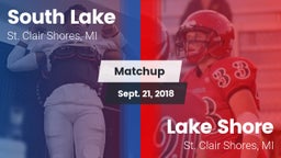 Matchup: South Lake vs. Lake Shore  2018