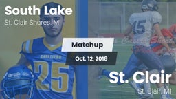 Matchup: South Lake vs. St. Clair  2018