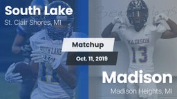 Matchup: South Lake vs. Madison 2019