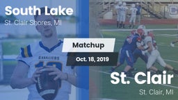 Matchup: South Lake vs. St. Clair  2019
