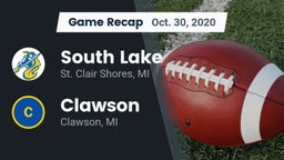 Recap: South Lake  vs. Clawson  2020