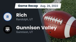 Recap: Rich  vs. Gunnison Valley  2022