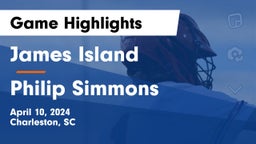 James Island  vs Philip Simmons  Game Highlights - April 10, 2024
