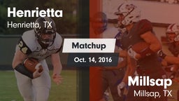 Matchup: Henrietta vs. Millsap  2016