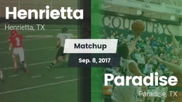 Matchup: Henrietta vs. Paradise  2017