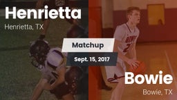 Matchup: Henrietta vs. Bowie  2017