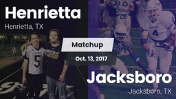 Matchup: Henrietta vs. Jacksboro  2017