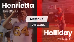 Matchup: Henrietta vs. Holliday  2017