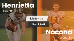 Matchup: Henrietta vs. Nocona  2017