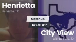 Matchup: Henrietta vs. City View  2017