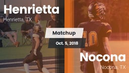 Matchup: Henrietta vs. Nocona  2018