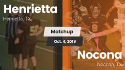 Matchup: Henrietta vs. Nocona  2019
