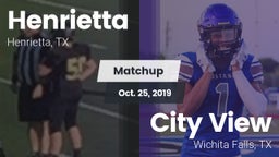 Matchup: Henrietta vs. City View  2019
