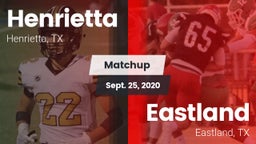 Matchup: Henrietta vs. Eastland  2020