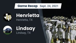 Recap: Henrietta  vs. Lindsay  2021