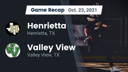 Recap: Henrietta  vs. Valley View  2021