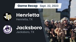 Recap: Henrietta  vs. Jacksboro  2023